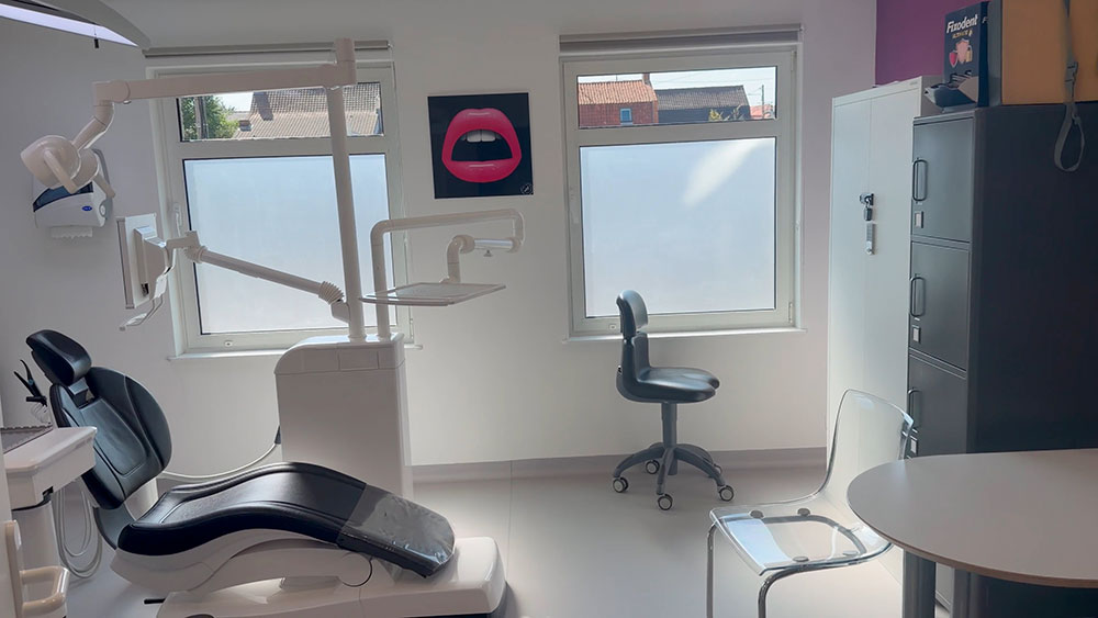 Espace de soins du cabinet dentaire à Houdain